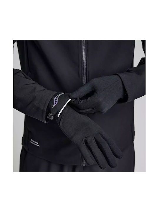 Saucony Solstice Mittens Ανδρικά Γάντια Σκι & Snowboard Μαύρα