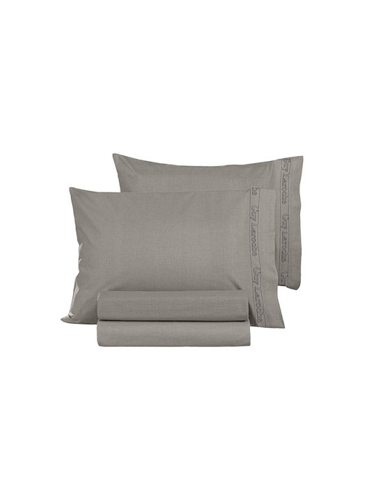 Guy Laroche Sheet Semi Double with Elastic 120x200+32cm. Color Plus Dark Wenge