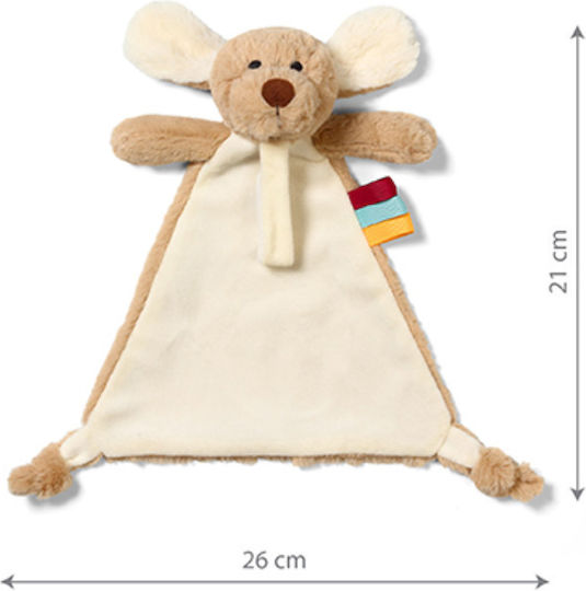Babyono Baby Comforter Dog Willy Beige