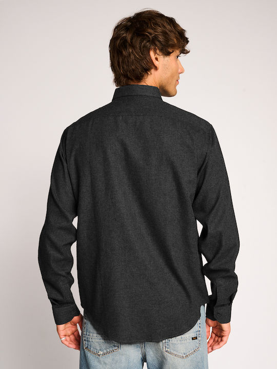 Staff Men's Shirt Long Sleeve Black