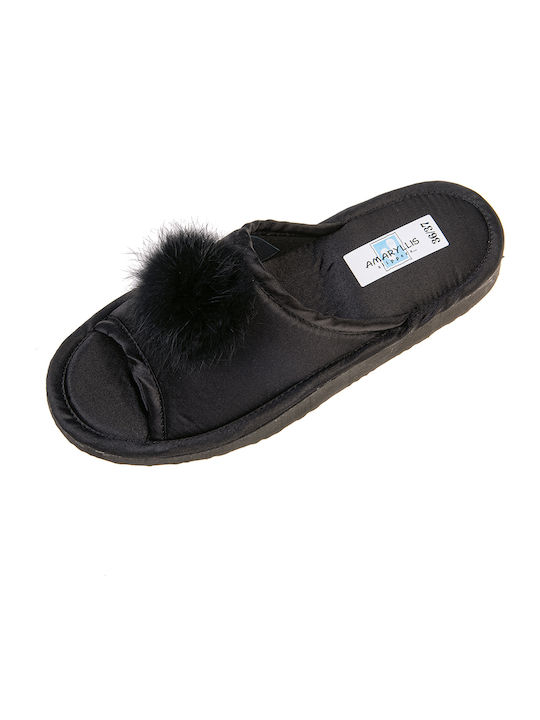 Winter Women's Slippers Black