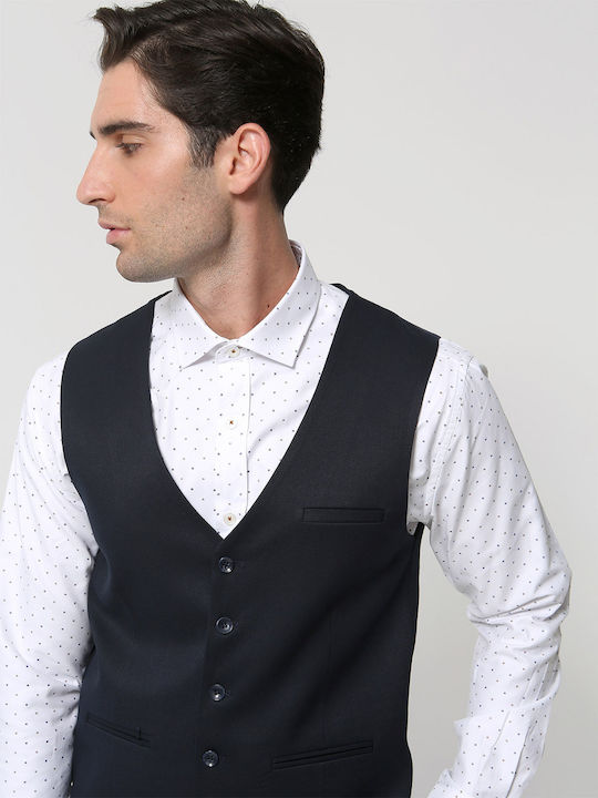 Men's Vest Regular Fit Blue