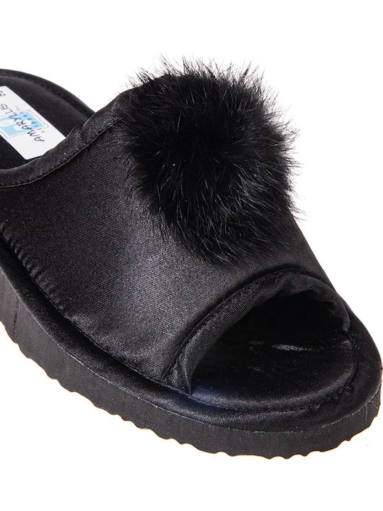 Winter Women's Slippers Black