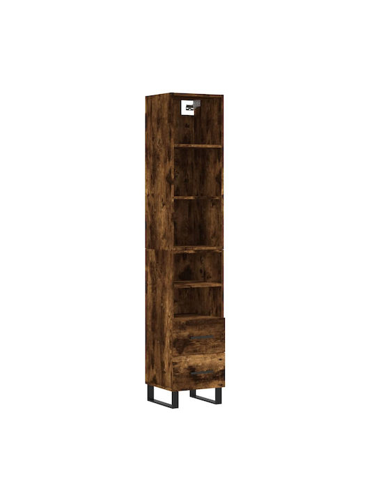 Cabinet pardoseală Stejar afumat 34.5x34x180cm