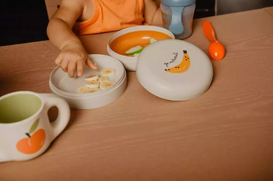 Suavinex Kinderteller aus Plastik Weiß