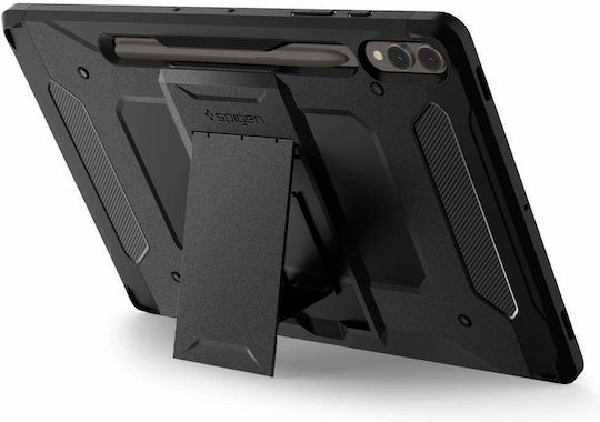 Spigen Tough Armor Флип капак Устойчив Черен (Галакси Таб С9+) ACS06835
