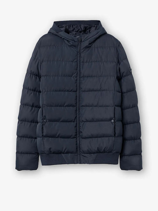 Winter Jacket Puffer Blue