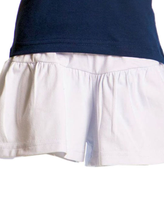 Joyce Kinder Set mit Shorts Sommer 2Stück Blau