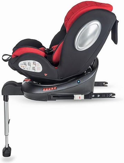 Coccolle Vigo Baby Car Seat with Isofix Red 0-36 kg