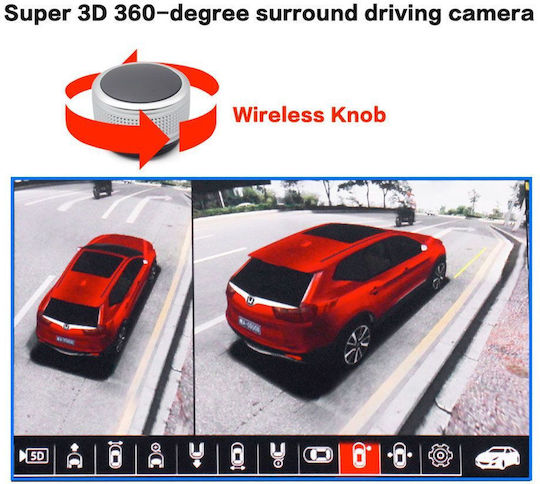 Digital IQ Car Reverse Camera with Screen Universal