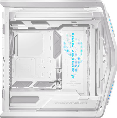 Asus ROG Hyperion GR701 Gaming Full Tower Computer Case with Window Panel White