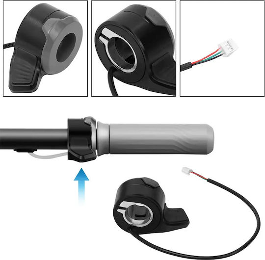 NIU Ανταλλακτικό για Ηλεκτρικό Scooter σε Μαύρο Χρώμα REL-001-NIU