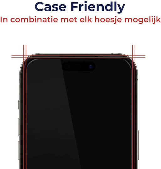 Rosso Tempered Glass (iPhone 15 Pro)