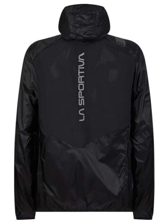 Blizzard Sportjacke Winddicht Schwarz