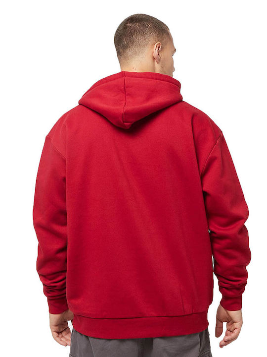 Karl Kani Herren Sweatshirt mit Kapuze Rot