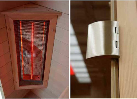Interline Ruby Infrarot Innenbereich Einzelne Sauna
