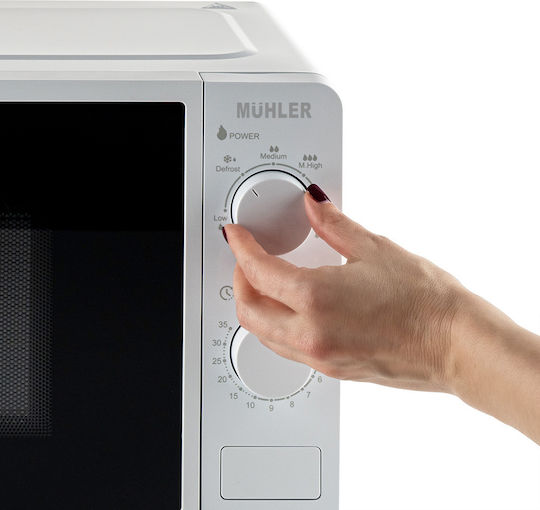 Muhler Cuptor cu microunde 20lt Alb
