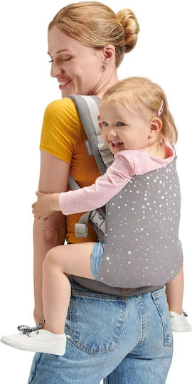 Kinderkraft Μάρσιπος Πλάτης Nino Grey Confeti με Μέγιστο Βάρος 20kg