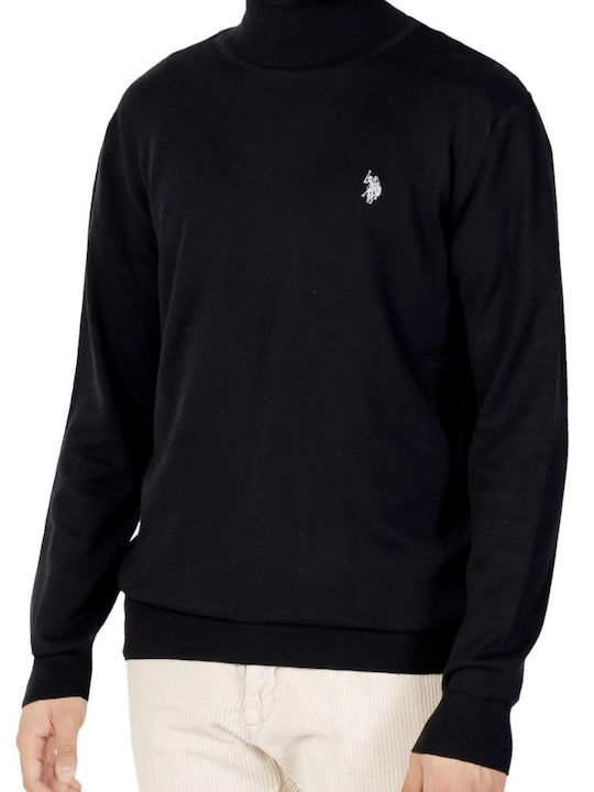 U.S. Polo Assn. Men's Long Sleeve Sweater Black