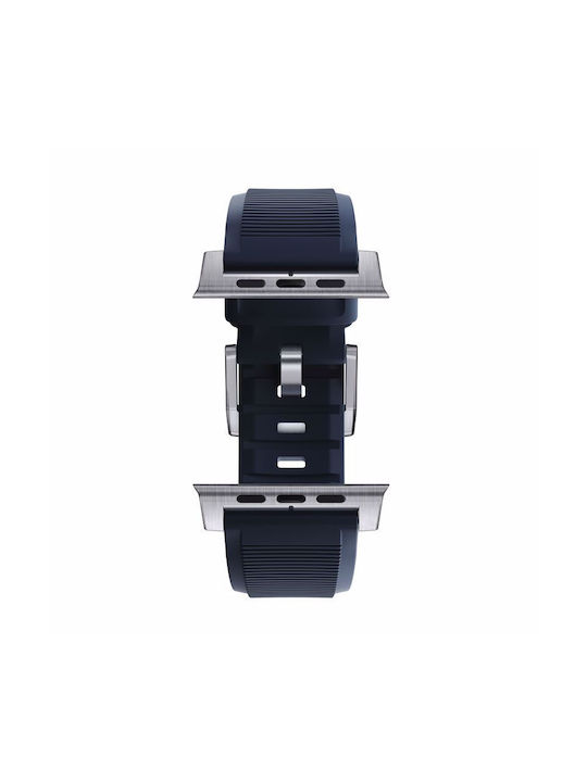 Nomad Rugged V2 Λουράκι Σιλικόνης Μπλε (Apple Watch 42/44/45mm/Ultra 49mm)