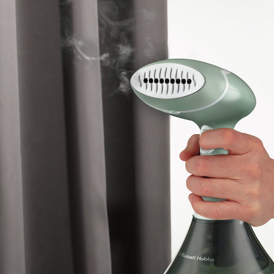 Russell Hobbs Steam Genie Essential Ατμοκαθαριστής Ρούχων Χειρός 1600W με Δοχείο 200ml Πράσινος