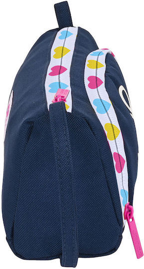 Benetton Love Benetton Gefüllte Stoff-Federmäppchen Blau