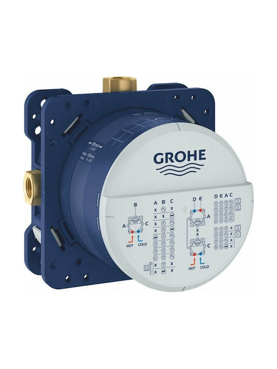 Grohe Smart Control Combiner Încorporat pentru Duș 2 ieșiri Argint