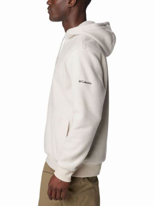 Steens Mountain Sweatshirt Fleece with Hood Gray