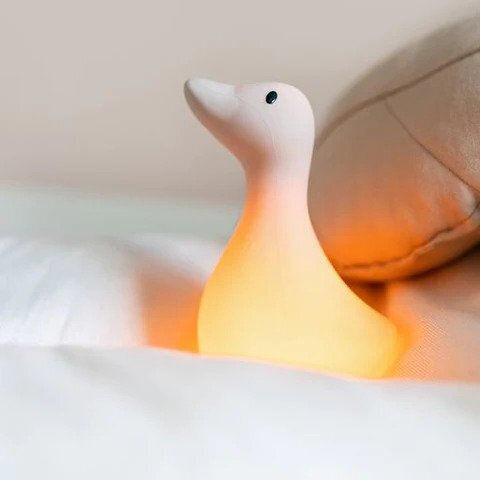 Flow Kinder Dekorative Lampe Beige 10x10x19εκ.