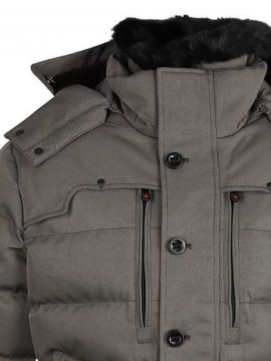 Starstream Herren Winter Jacke Grau
