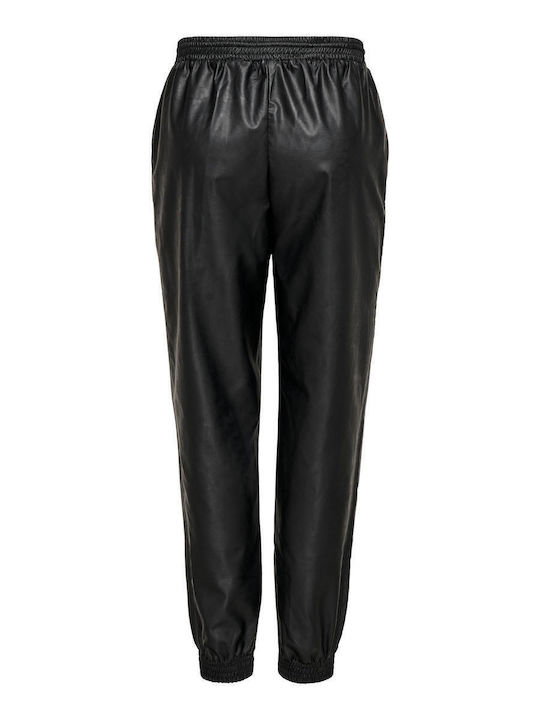 Mw Damen Stoff Hose Schwarz