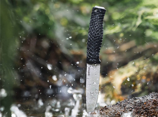 Boker Solingen Bronco Нож За Survival Черен с Кожен Калъф