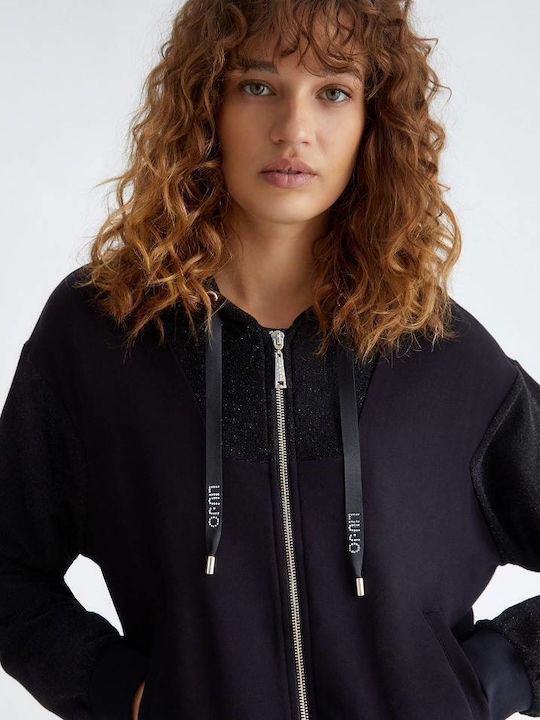 Women's Sweatshirt Jacket Black