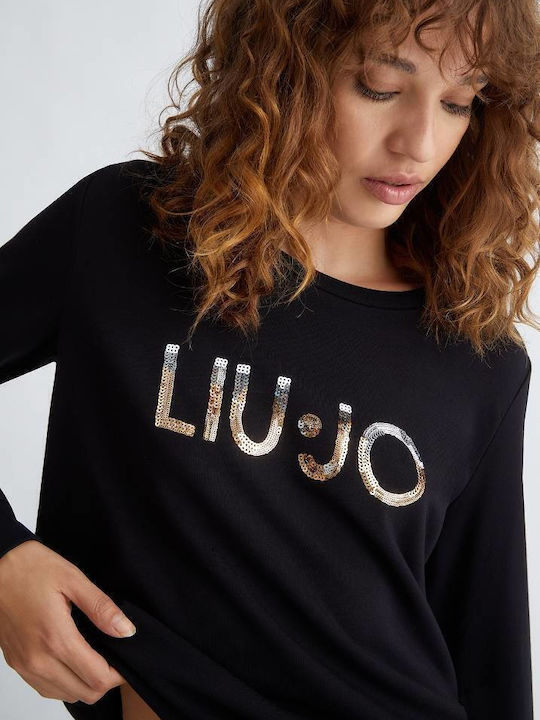 Long Women's Sweatshirt Black
