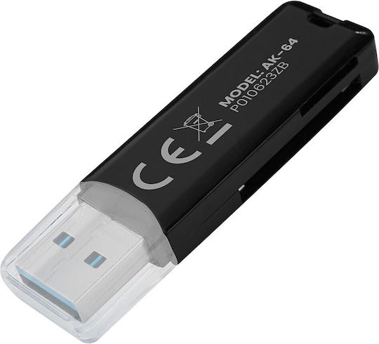 Savio Card Reader USB 3.0 για SD ()