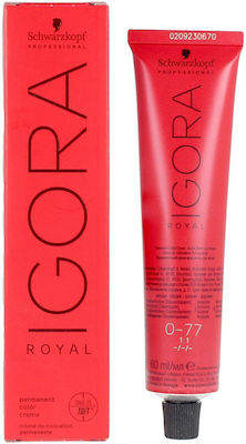 Schwarzkopf Igora Royal Vopsea de Păr 0-77 60ml