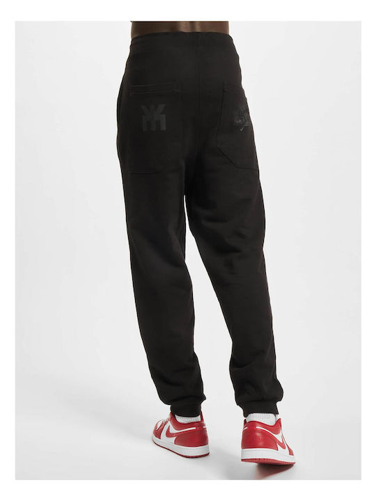 Def Men's Sweatpants with Rubber Black