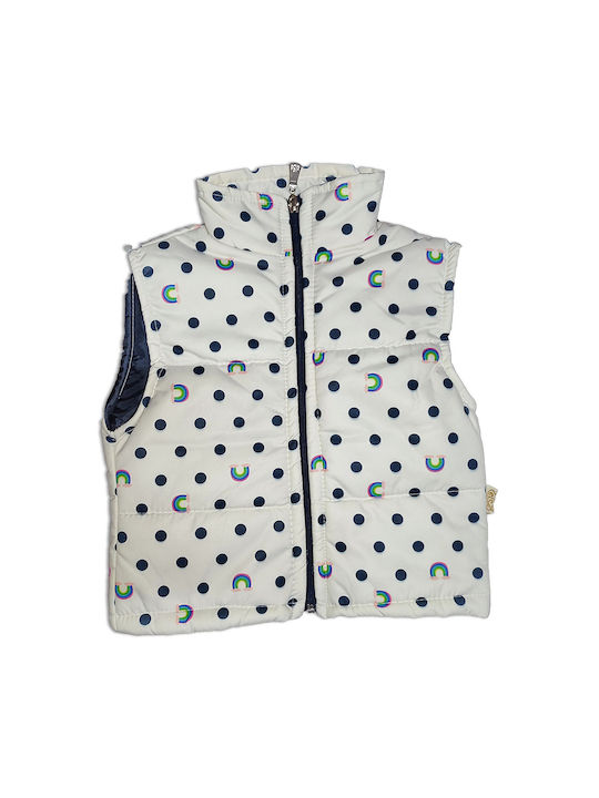 Else Casual Jacket White Sleeveless