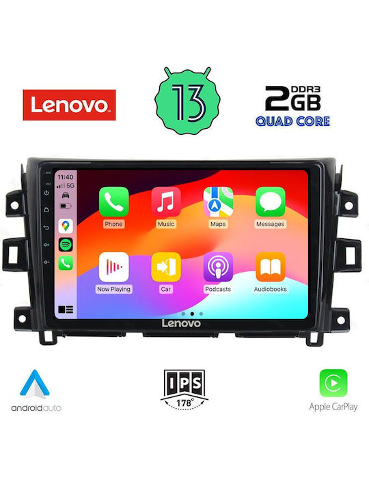 Lenovo Car Audio System for Nissan Navara 2016> (Bluetooth/USB/WiFi/GPS) with Touch Screen 10"