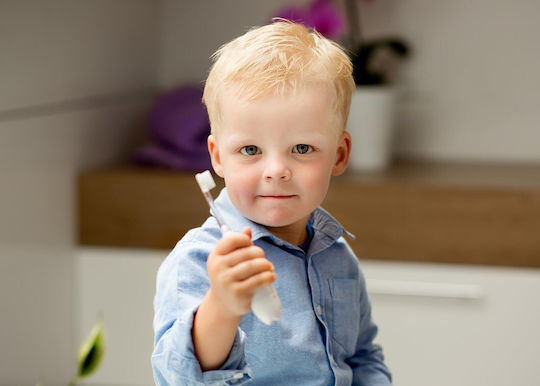 Meriden Kiddy Children's Electric Toothbrush with Chronograph for 1+ Years Green with Replacement Heads