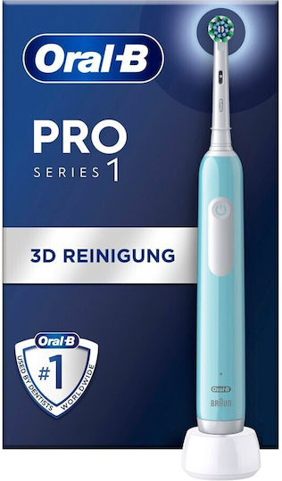Oral-B Pro Series 1 Electric Toothbrush with Timer and Pressure Sensor Blue