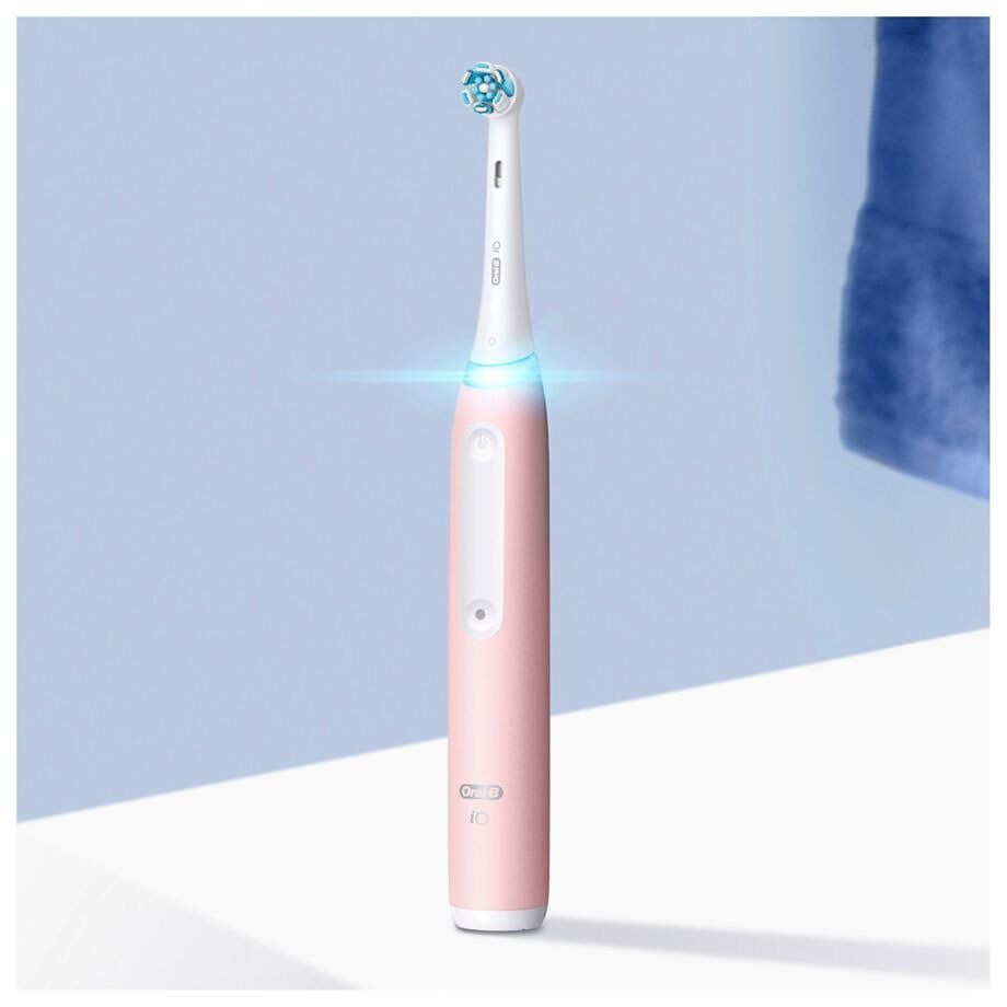Oral-B iO Series 3 Ηλεκτρική Οδοντόβουρτσα με Αισθητήρα Πίεσης Blush Pink (90368997)