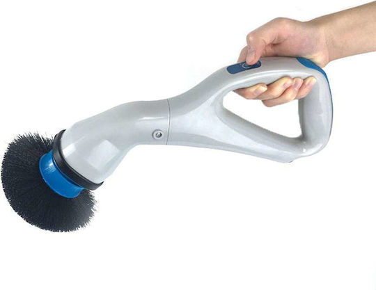 Muscle Scrubber Factory Plastic Rotating Cleaning Brush with Handle White