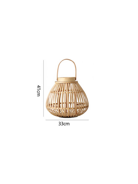 Paperpack Net Φαναράκι Bamboo Καφέ 33x41x41εκ.