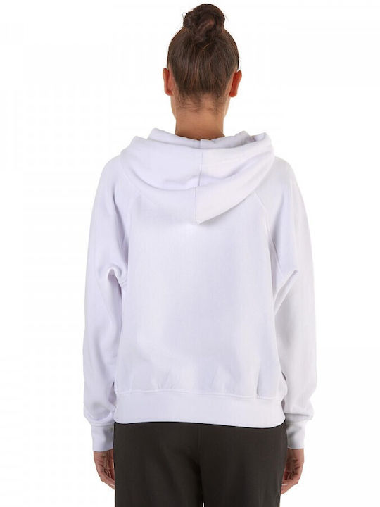 Admiral Herren Sweatshirt mit Kapuze und Taschen Weiß