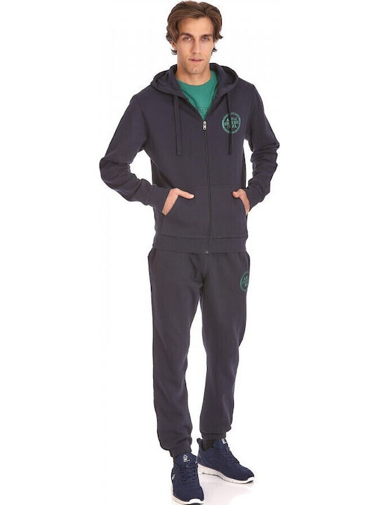Sweatshirt Für Herren Mit Kapuze Marineblau
