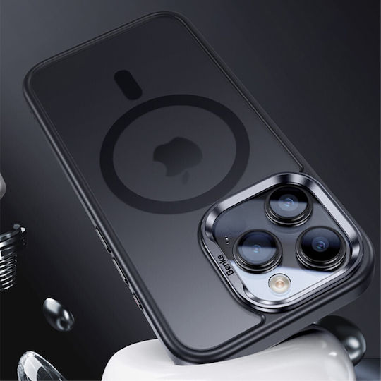 Benks Back Cover Σιλικόνης Μαγνητικό Μπλε (iPhone 15 Pro)