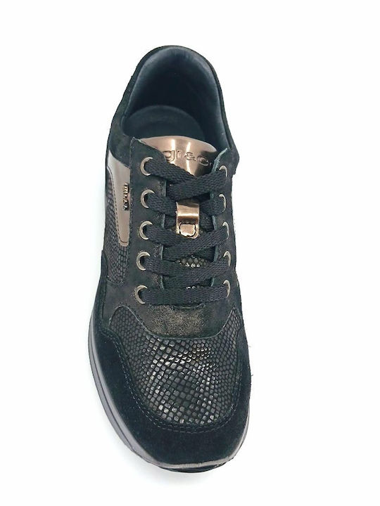 Γυναικεία Ανατομικά Sneakers Μαύρα
