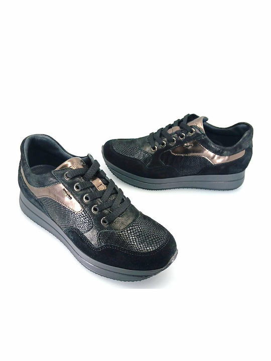 Γυναικεία Ανατομικά Sneakers Μαύρα