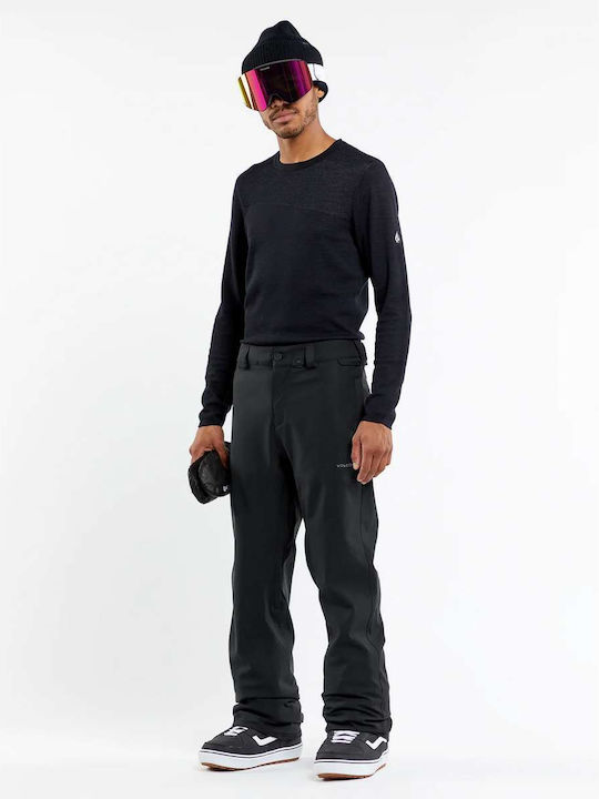Volcom Freakin Snow Chino G1352414-BLK Ανδρικό Παντελόνι Σκι & Snowboard Μαύρο